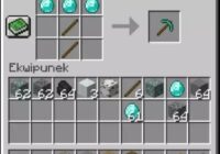 Jak zrobić kilof w minecraft?